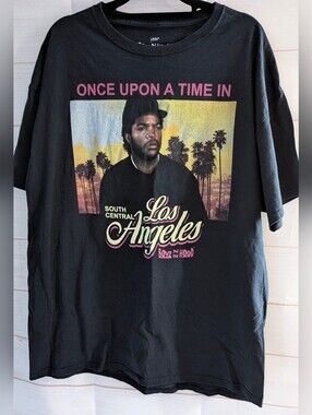 RARE Philcos Black 'Once Upon a Time in Los Angeles' Boys N The Hood Graphic Tee